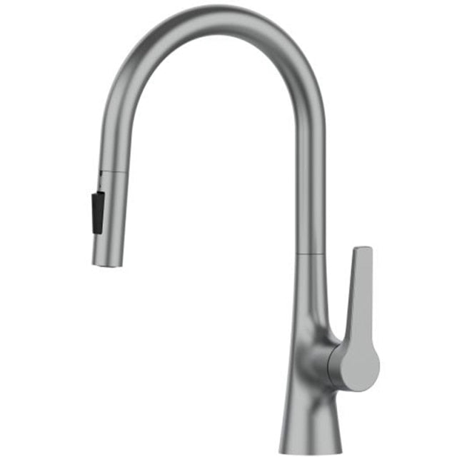 Nordic Design New 2023 Kitchen Faucet with pull out dual sprayer