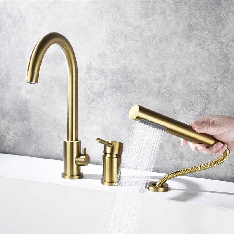 Deck Mounted Tub Filler faucets
