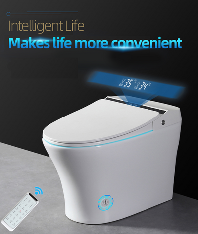 Smart washlet bidet one piece toilet