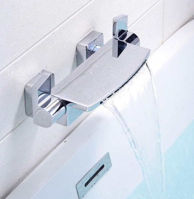 Wall Mounted Tub Filler Faucets