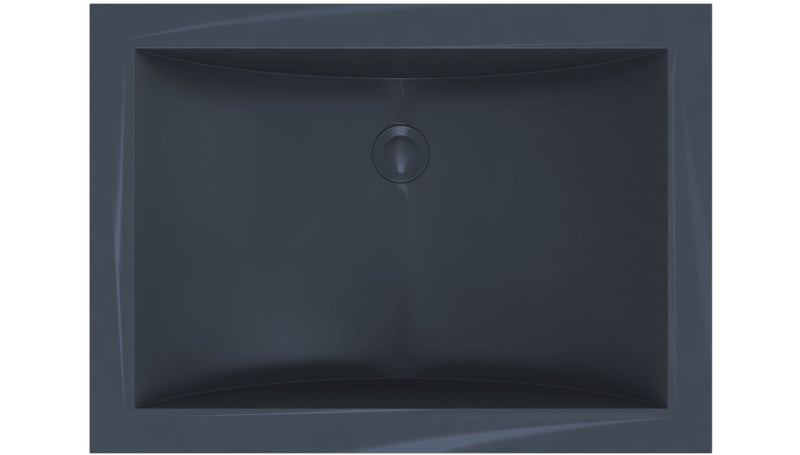 Black grey gun stainless steel undermount bathroom sink