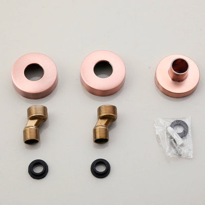 Copper Satin Exposed Shower System 3 way function