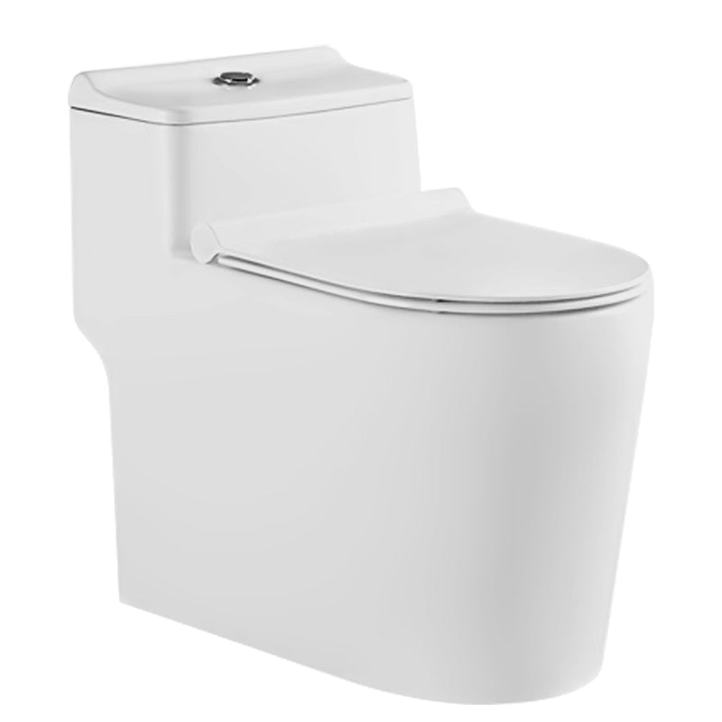 Sani Canada 923  One piece toilet water saver comfort height skirted one piece toilet compact elongated