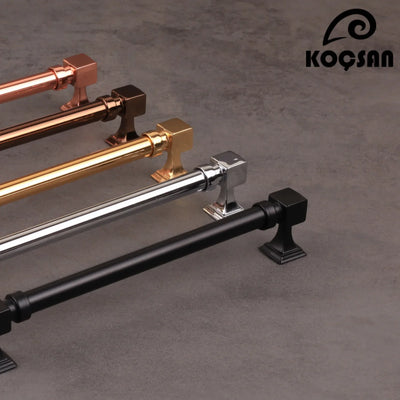 Copper satin-Black-Gold- Cabinet door handles and knobs