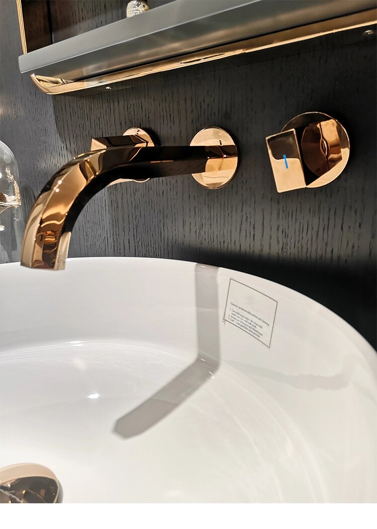 Nordic design wallmounted bathroom faucets