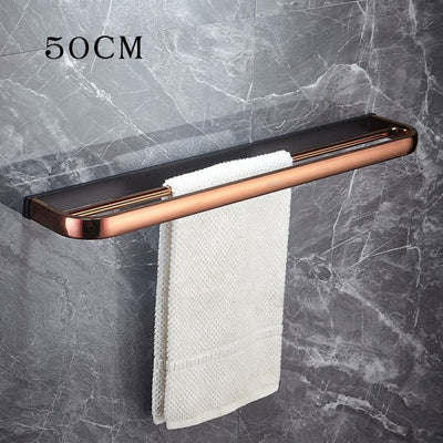 Rose gold with Grey gun Metal Bathroom Accessories