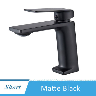 Nordic single hole bathroom faucet