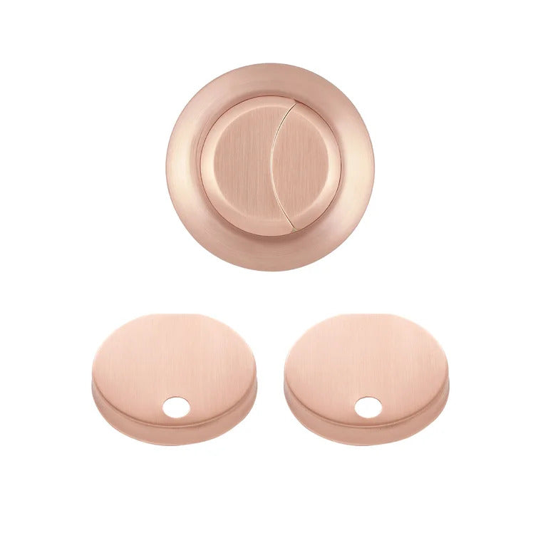 Copper Satin Dual Flush Toilet Button