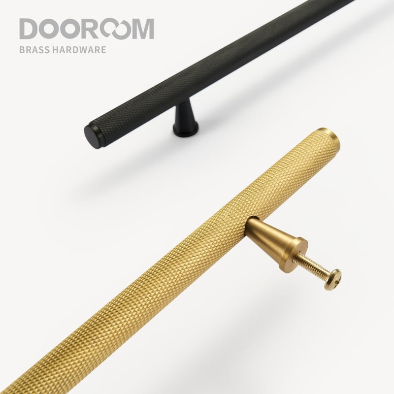 Nordic Brushed gold appliance cabinet door handle