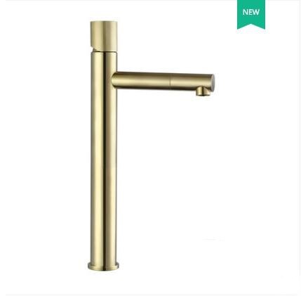 Nordic New 2023 Black with brushed gold single hole bathroom faucets