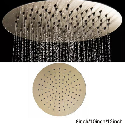 Colors Round Rain Shower Head size 8"-10"12"