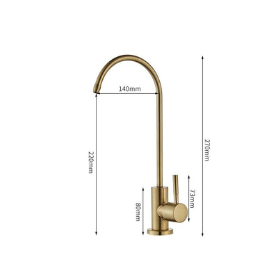 Brushed gold- Black- Brushed nickel  water filter faucet