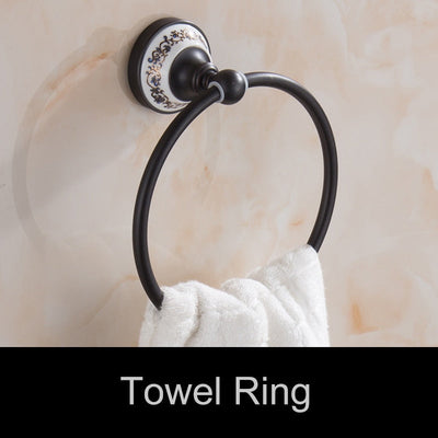 Oil rubbed bronze bathrooom accessories