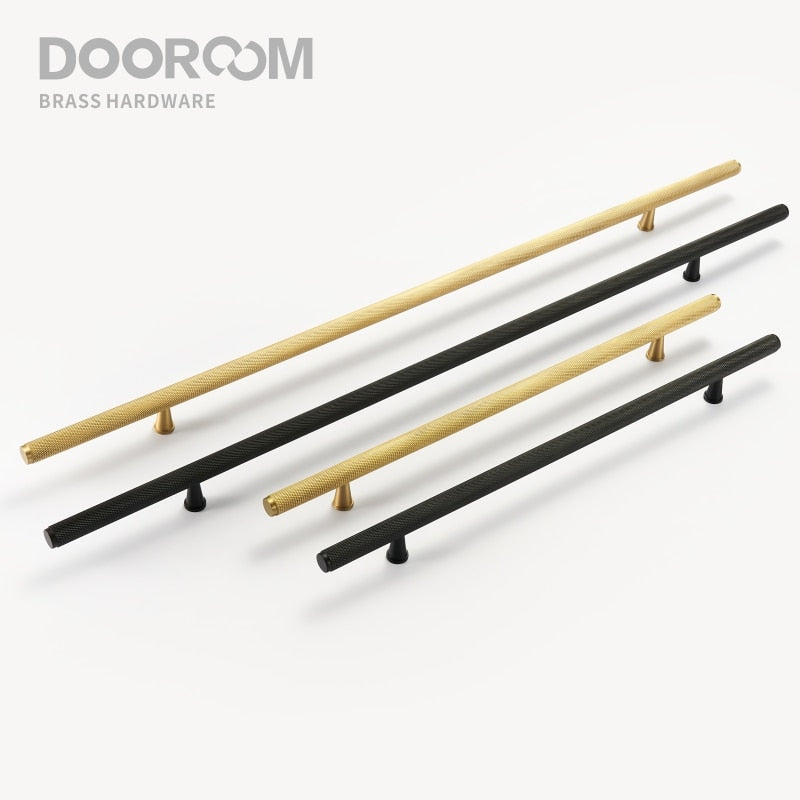 Nordic Brushed gold appliance cabinet door handle