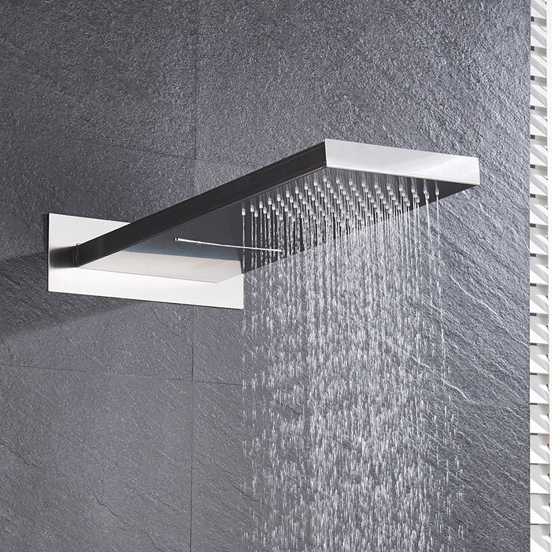 Waterfall 2 way rain shower head