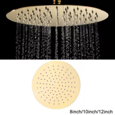 Colors Round Rain Shower Head size 8"-10"12"