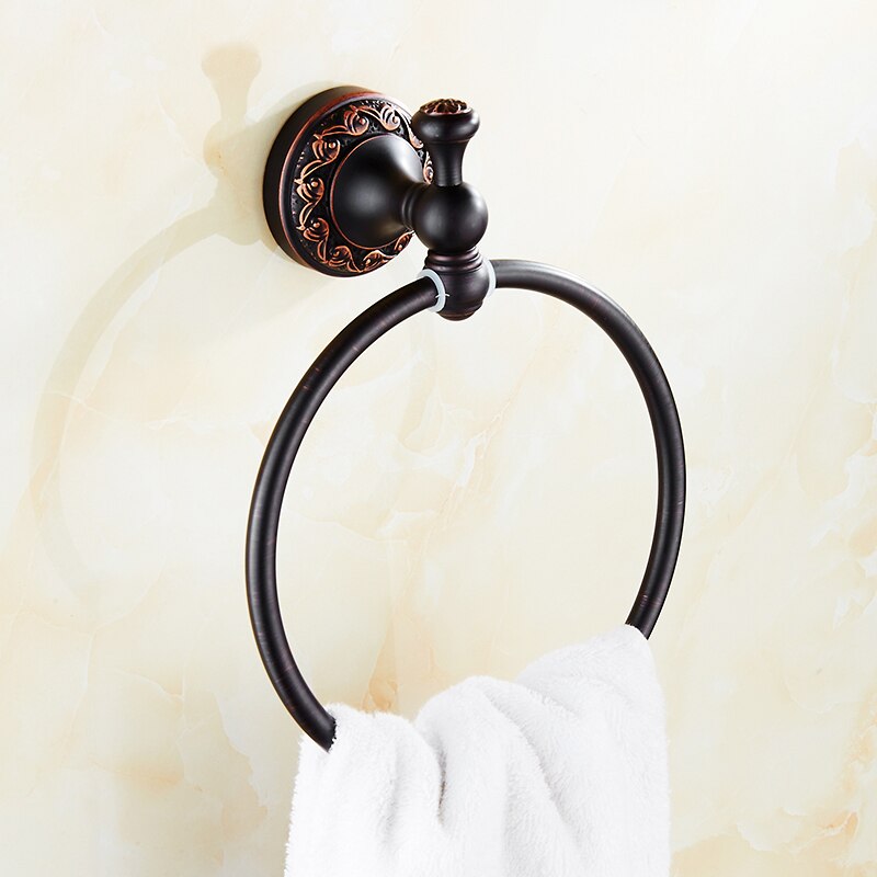 Oil rubbed bronze bathroom accessories