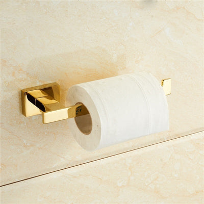 Gold polish PVD Platted Bathroom Accessories