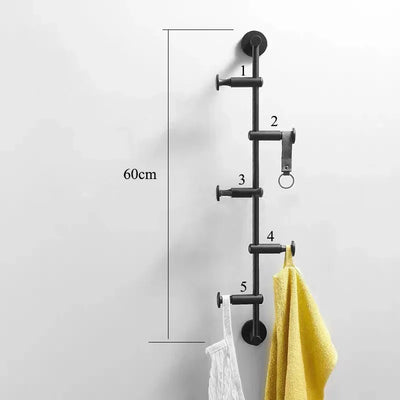 Modern wall mounted towel holder