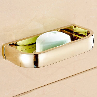 Gold Polished Brass Bathroom Accessories