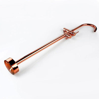 Copper satin Freestanding Bathtub Filler faucet