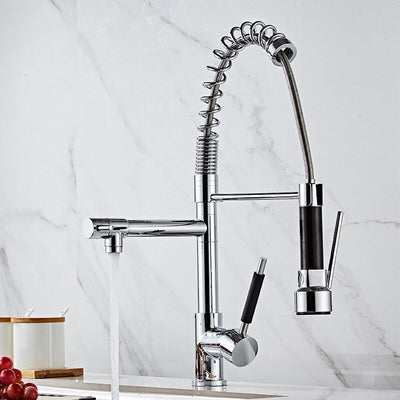 Industrial Chef Kitchen Faucet