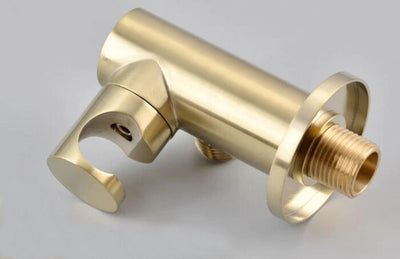 Brushed Gold Seperate Volume Control 3 Way Function Diverter Shower Kit