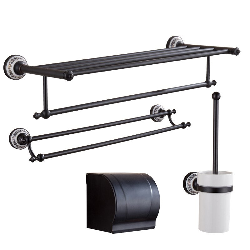 Oil rubbed bronze bathrooom accessories