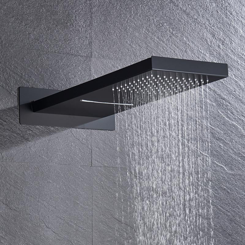 Waterfall 2 way rain shower head