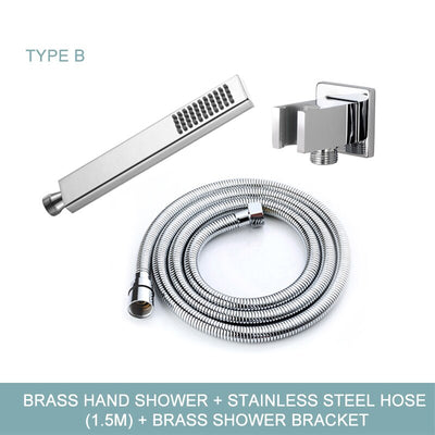 Chrome hand shower sprayers