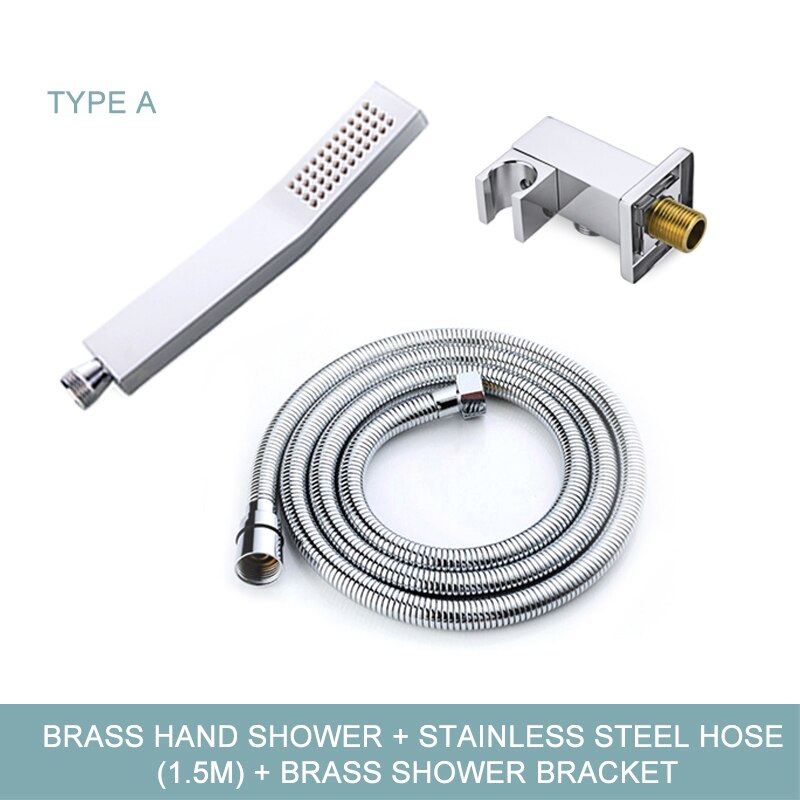 Chrome hand shower sprayers