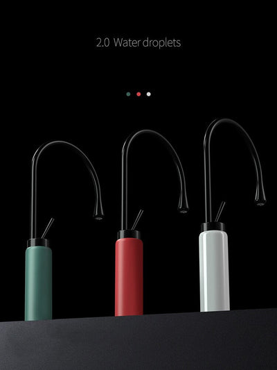 Limited edition black with green-Red-White  tall vessel faucet