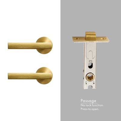 Nordic Bathroom Interior Door Lock