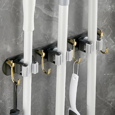 Nordic design -Black with brushed gold two tone bathroom accessories