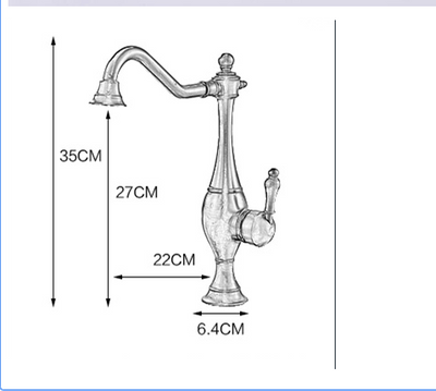 Victorian Kitchen Faucet