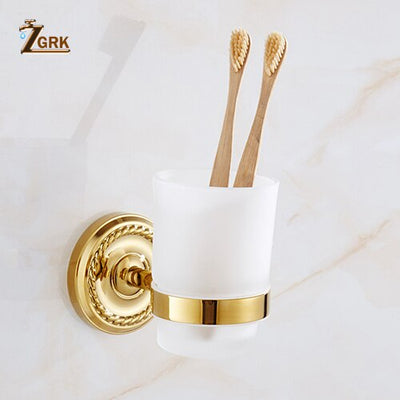 Gold polished brass Victoria bathroom accessories