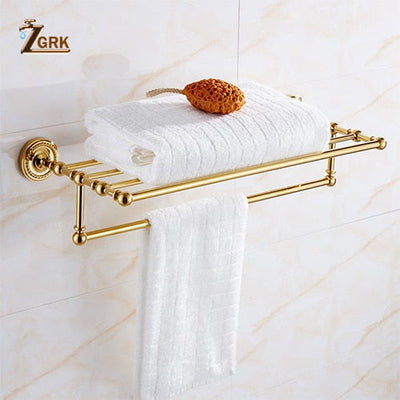 Gold polished brass Victoria bathroom accessories