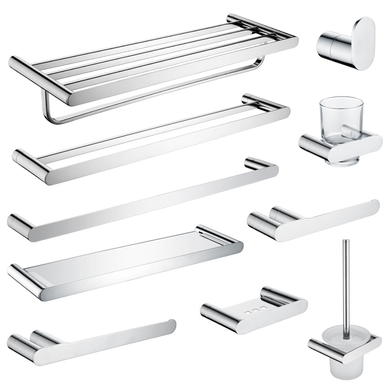 Chrome Steel Bathroom Accessories