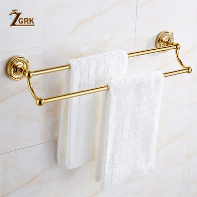 Gold polished brass Victoria bathroom accessories