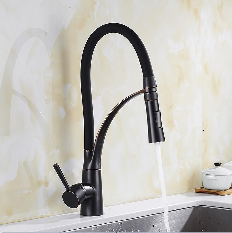 Colors Kitchen Faucet Dual Spray Pull Out