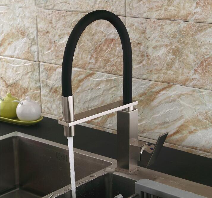 Square Kitchen Faucet Euro Design