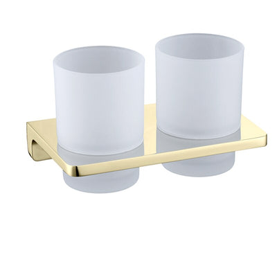 Gold polish modern bathroom accessories