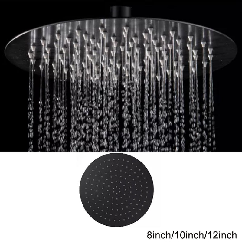 Colors Round Rain Shower Head size 8"-10"12"