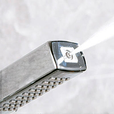 Chrome round hand shower sprays