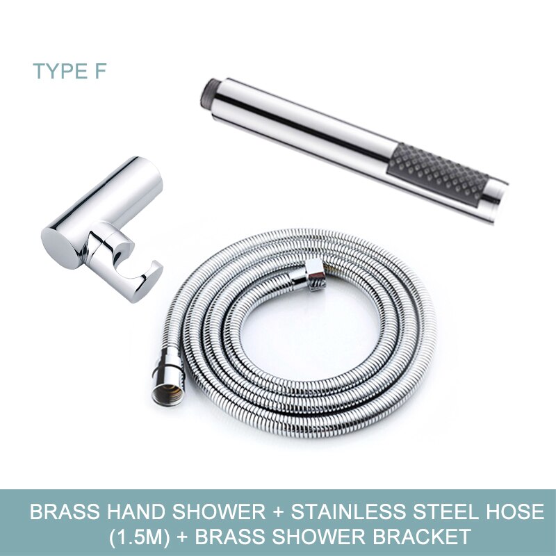 Chrome hand shower sprayers