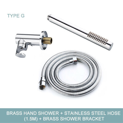 Chrome hand shower sprayers