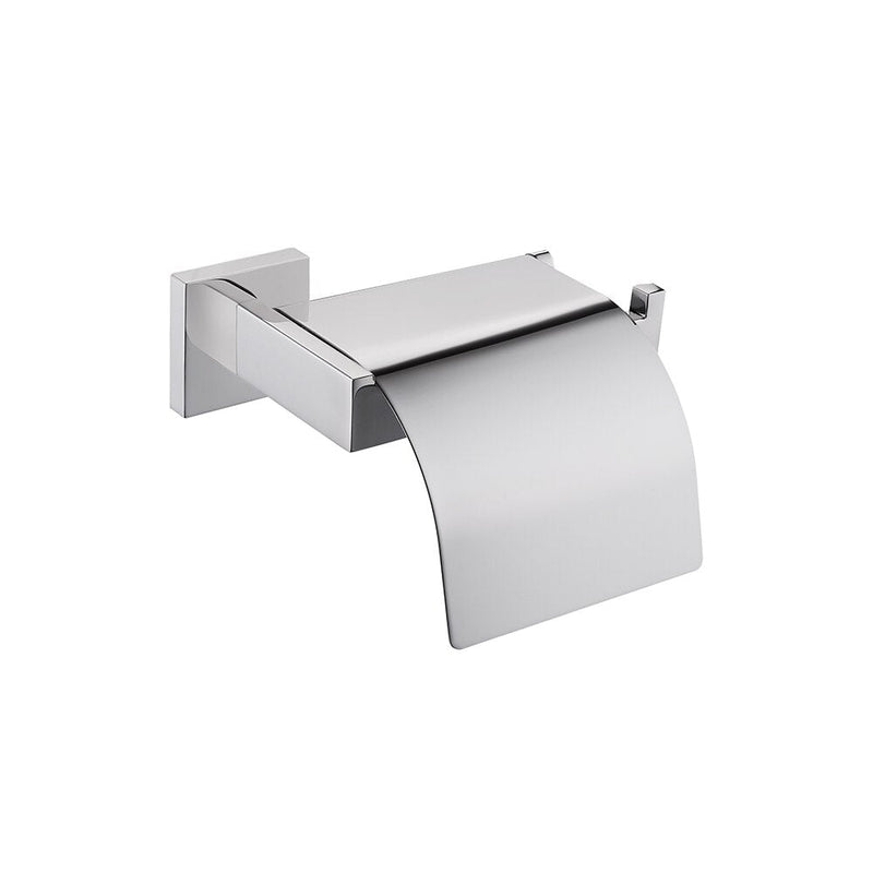 Chrome square bathroom accessories