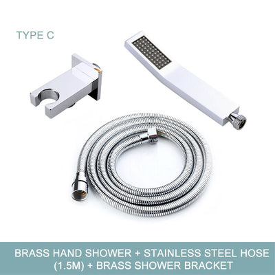 Chrome hand shower sprayers