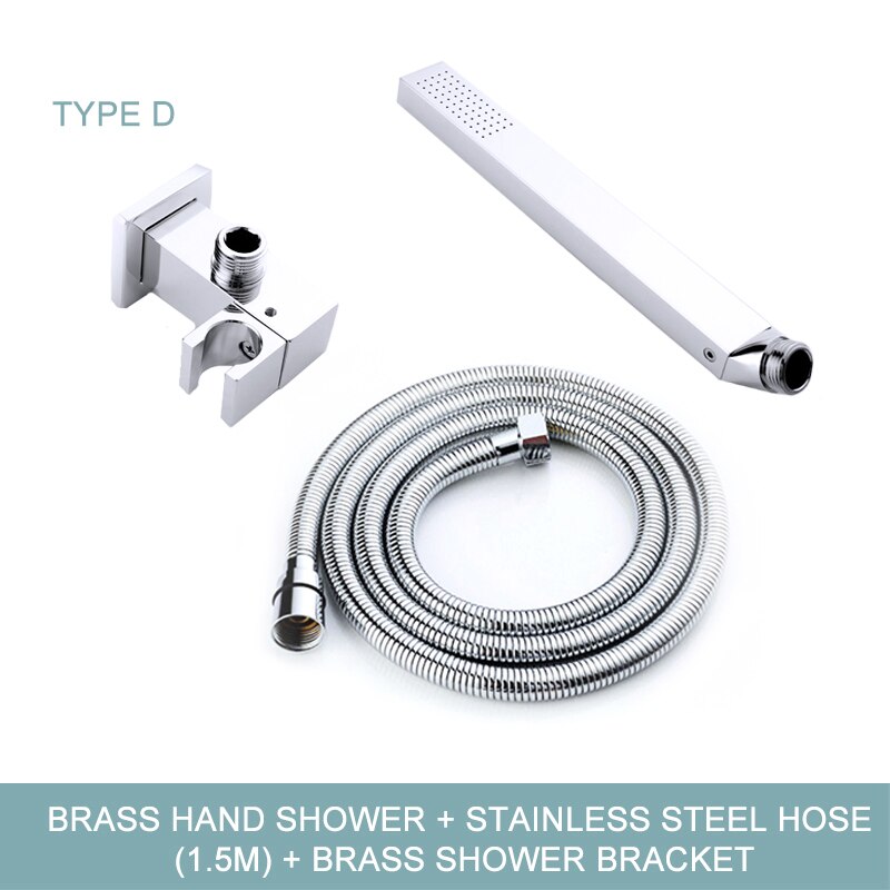 Chrome hand shower sprayers