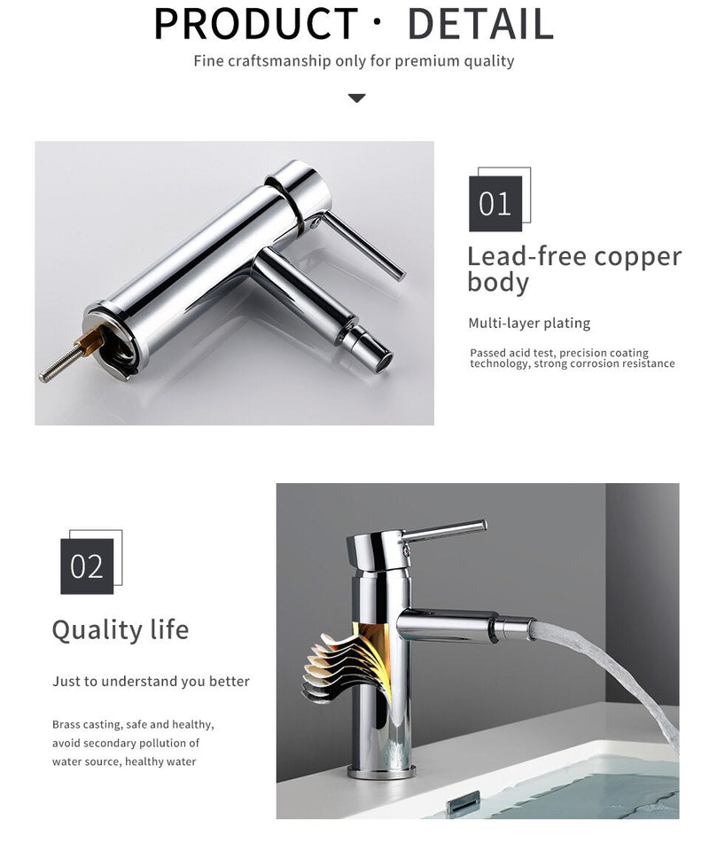 Single Handle Bidet Sprayer Faucet